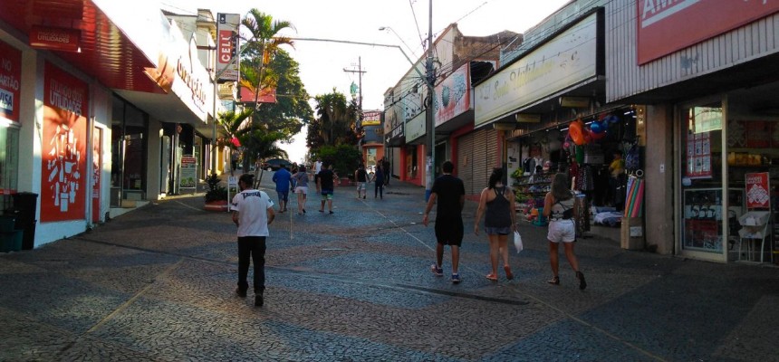 abertura calçadão